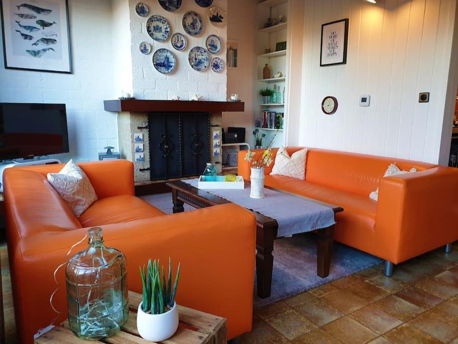 Welkom In Dekreek V59, Dem Freundlichen Ferienhaus Bruinisse Esterno foto