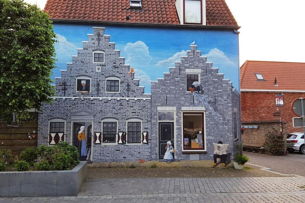 Welkom In Dekreek V59, Dem Freundlichen Ferienhaus Bruinisse Esterno foto